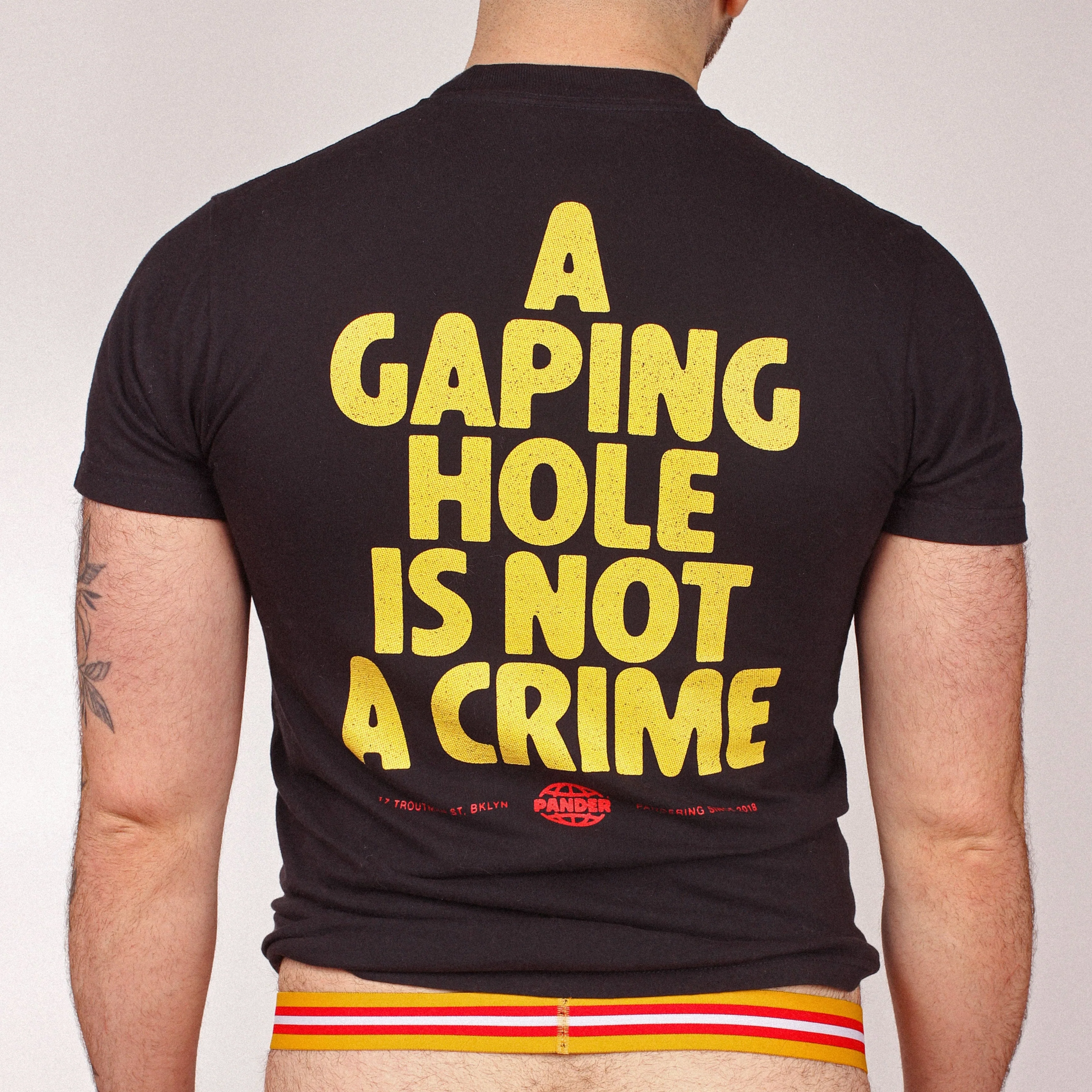 A Gaping Hole is Not a Crime T-Shirt - Image 3