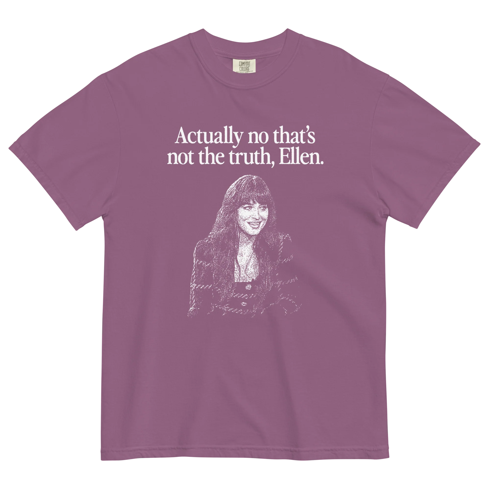 Actually no that's not the truth Ellen T-Shirt - Image 7