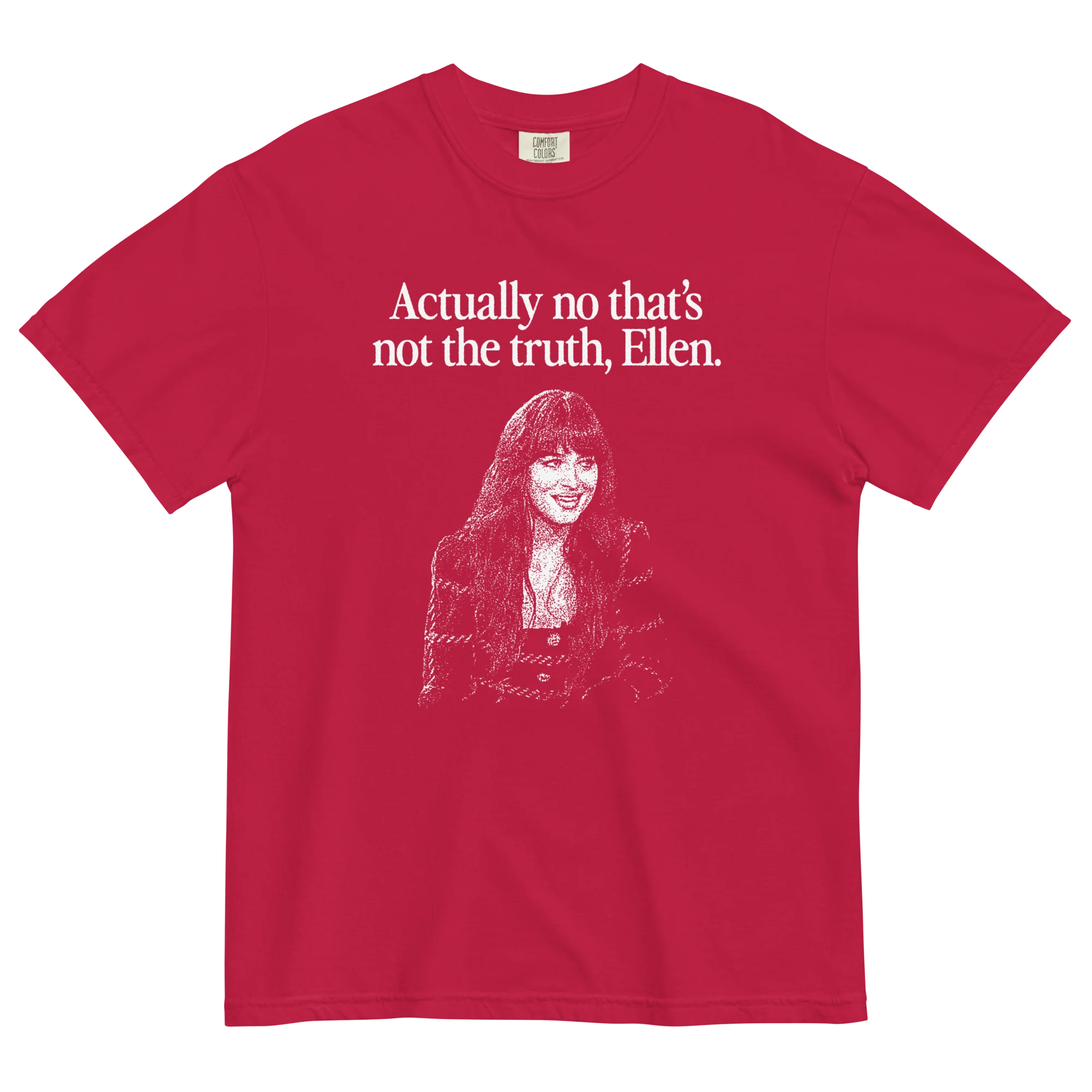 Actually no that's not the truth Ellen T-Shirt - Image 8