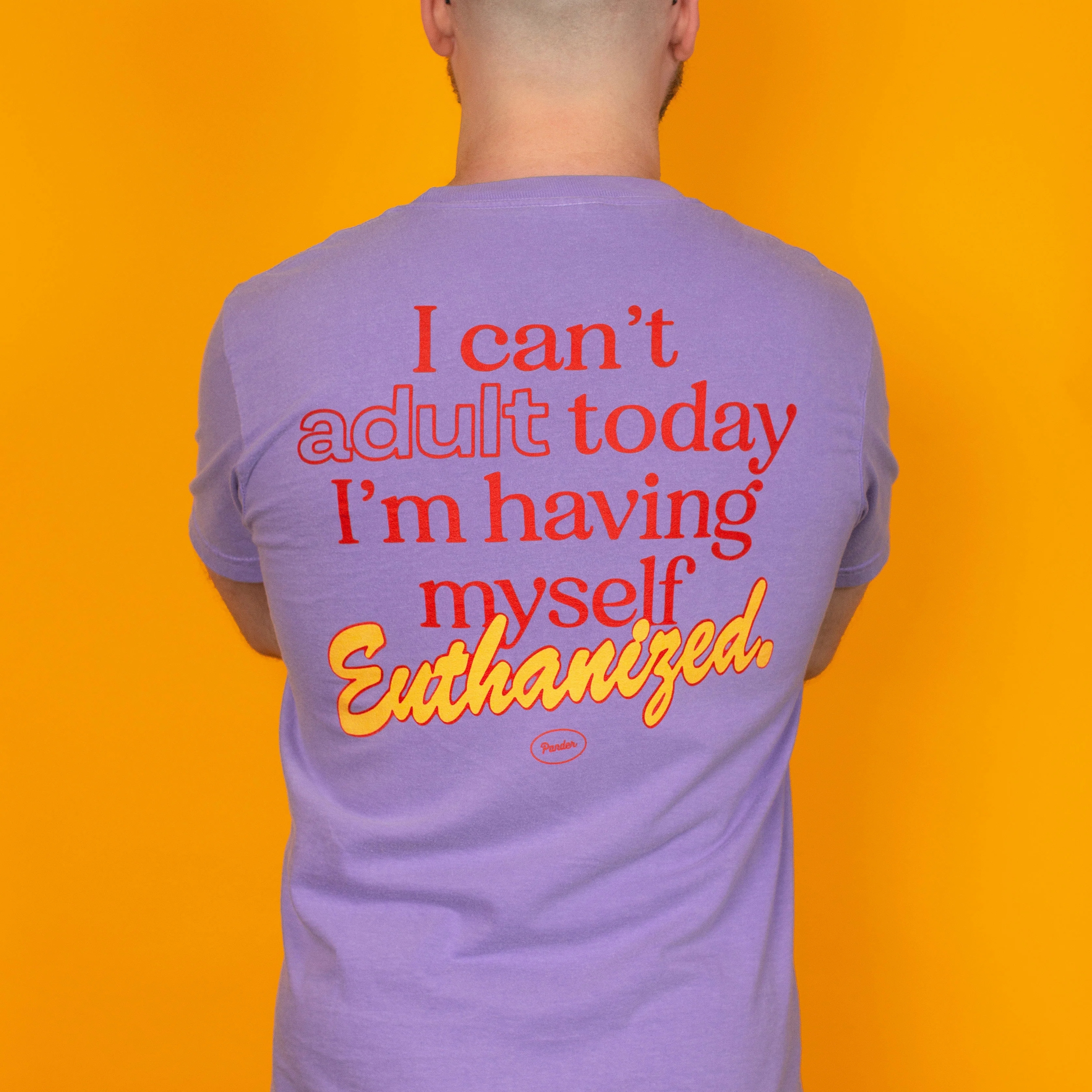Can't Adult Today Euthanasia T-Shirt - Image 3