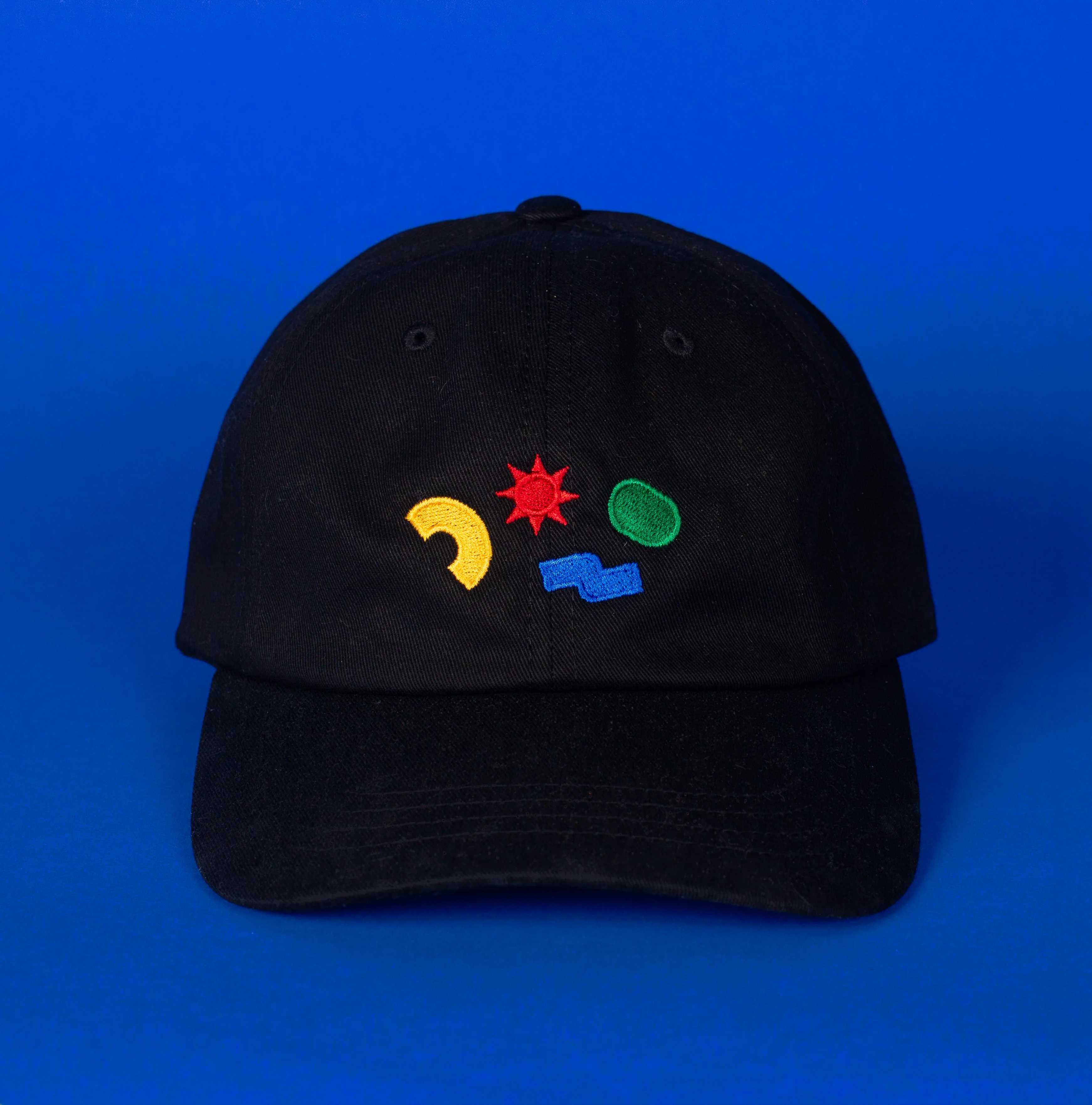 Geometric Memphis Embroidered Hat - Image 3