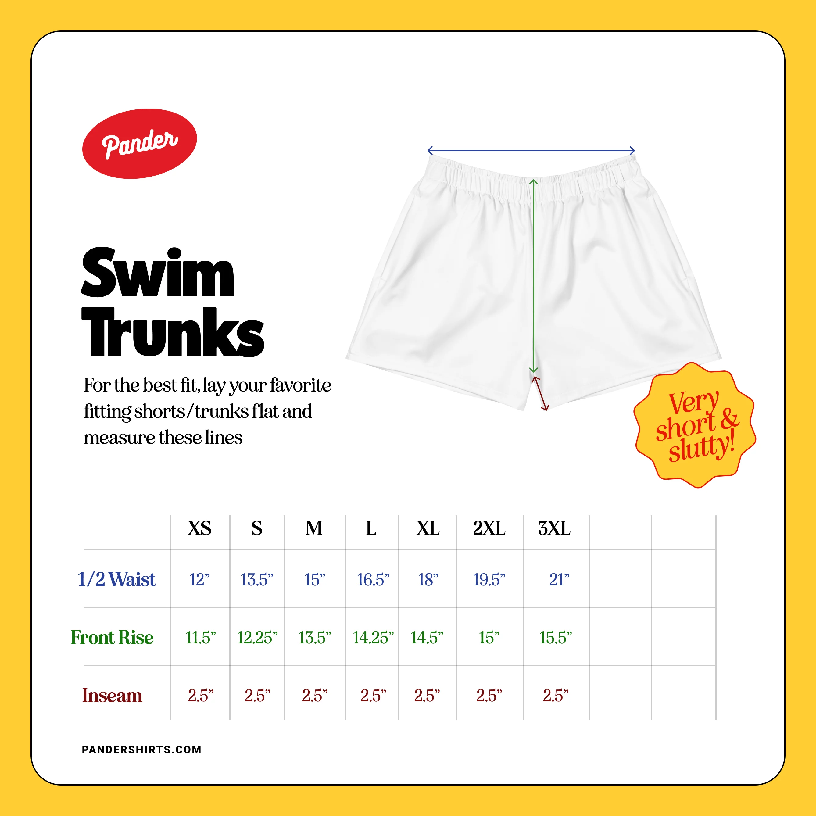 Pink & Yellow Speckle Swim Trunks - Image 3