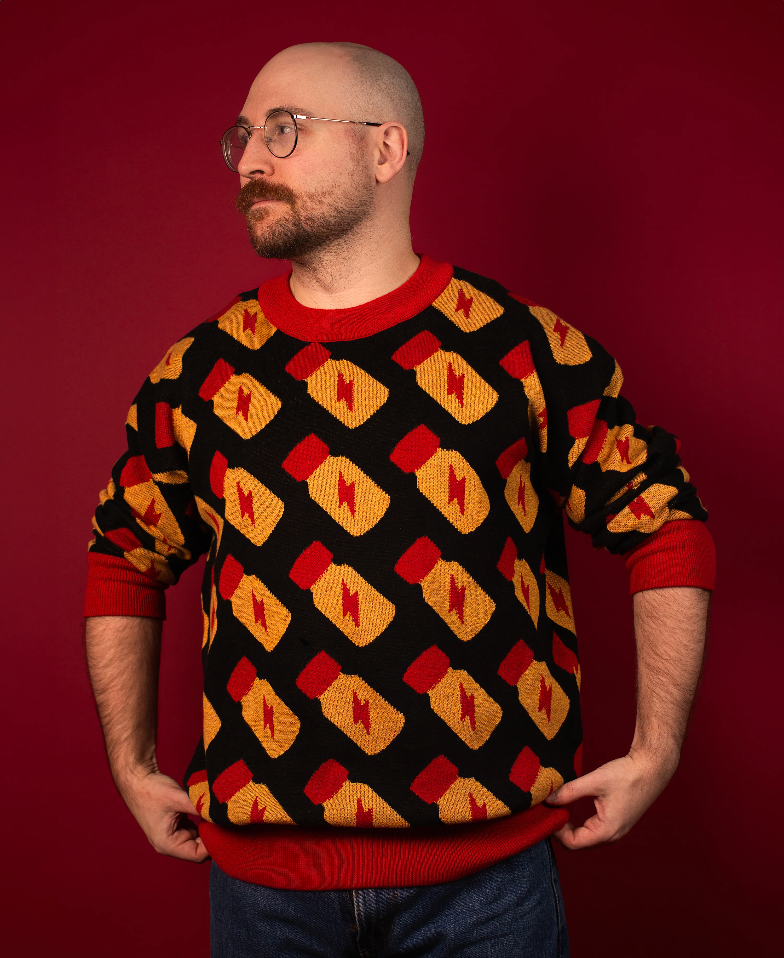 Poppers Knit Sweater - Image 3