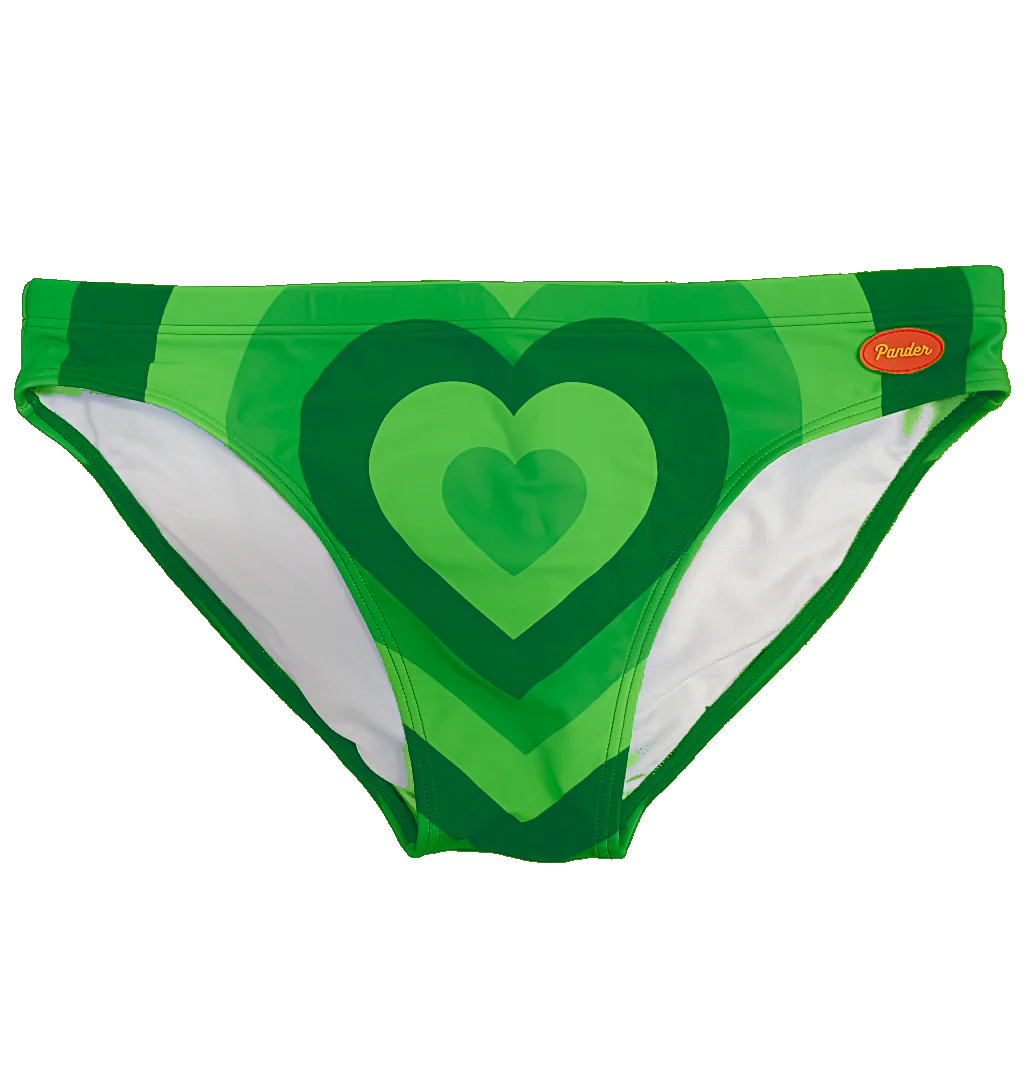 Radial Heart Swim Brief - Buttercup - Image 4
