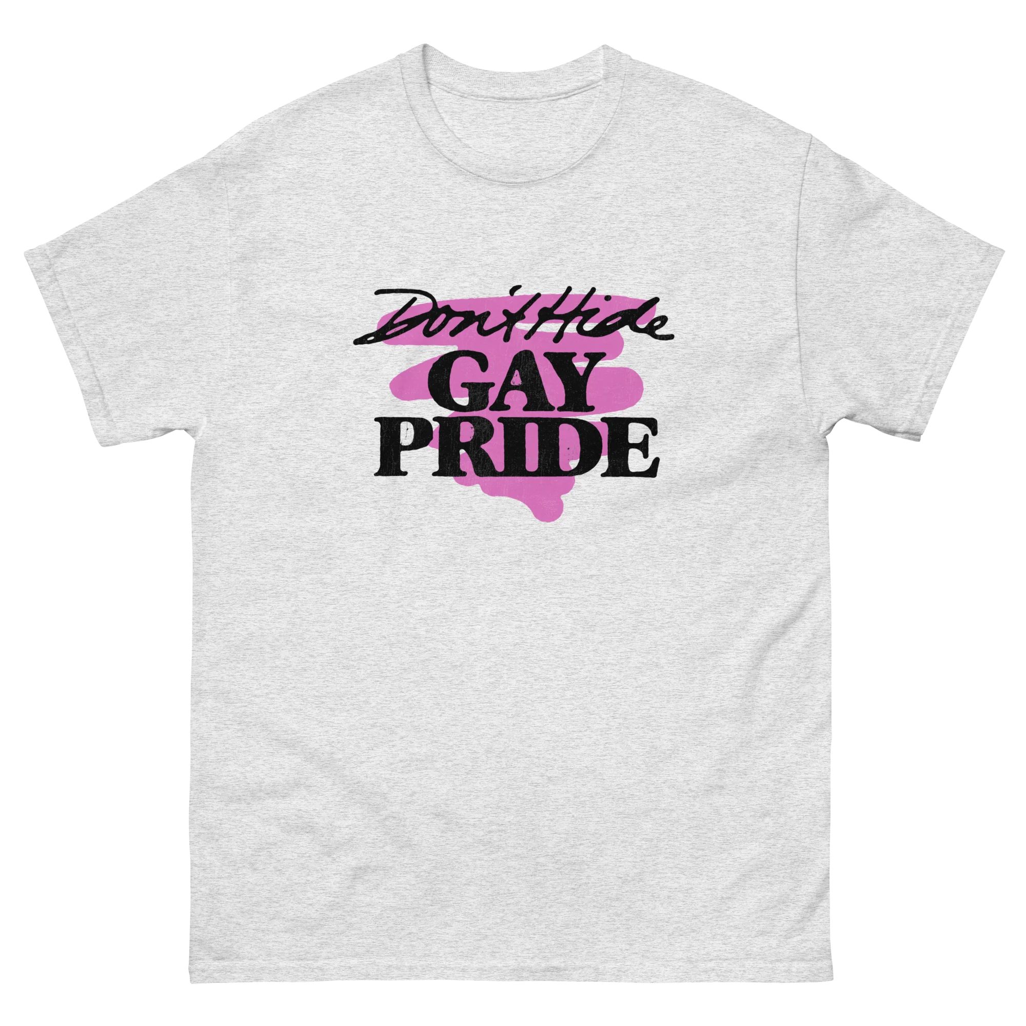 Retro Gay Pride Don't Hide Gay Pride T-Shirt - Image 6