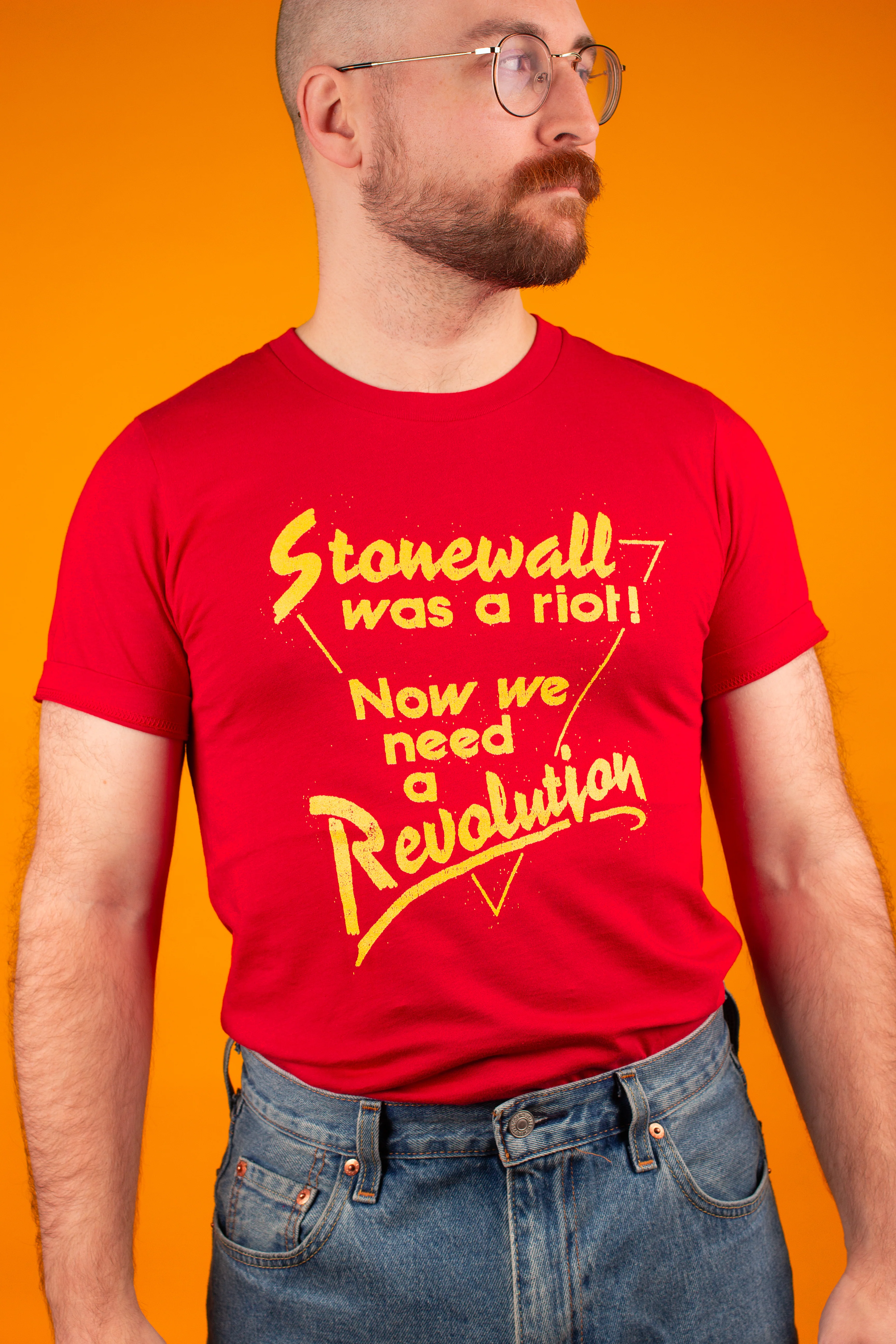 Retro Gay Pride Stonewall Was a Riot T-Shirt - Image 3