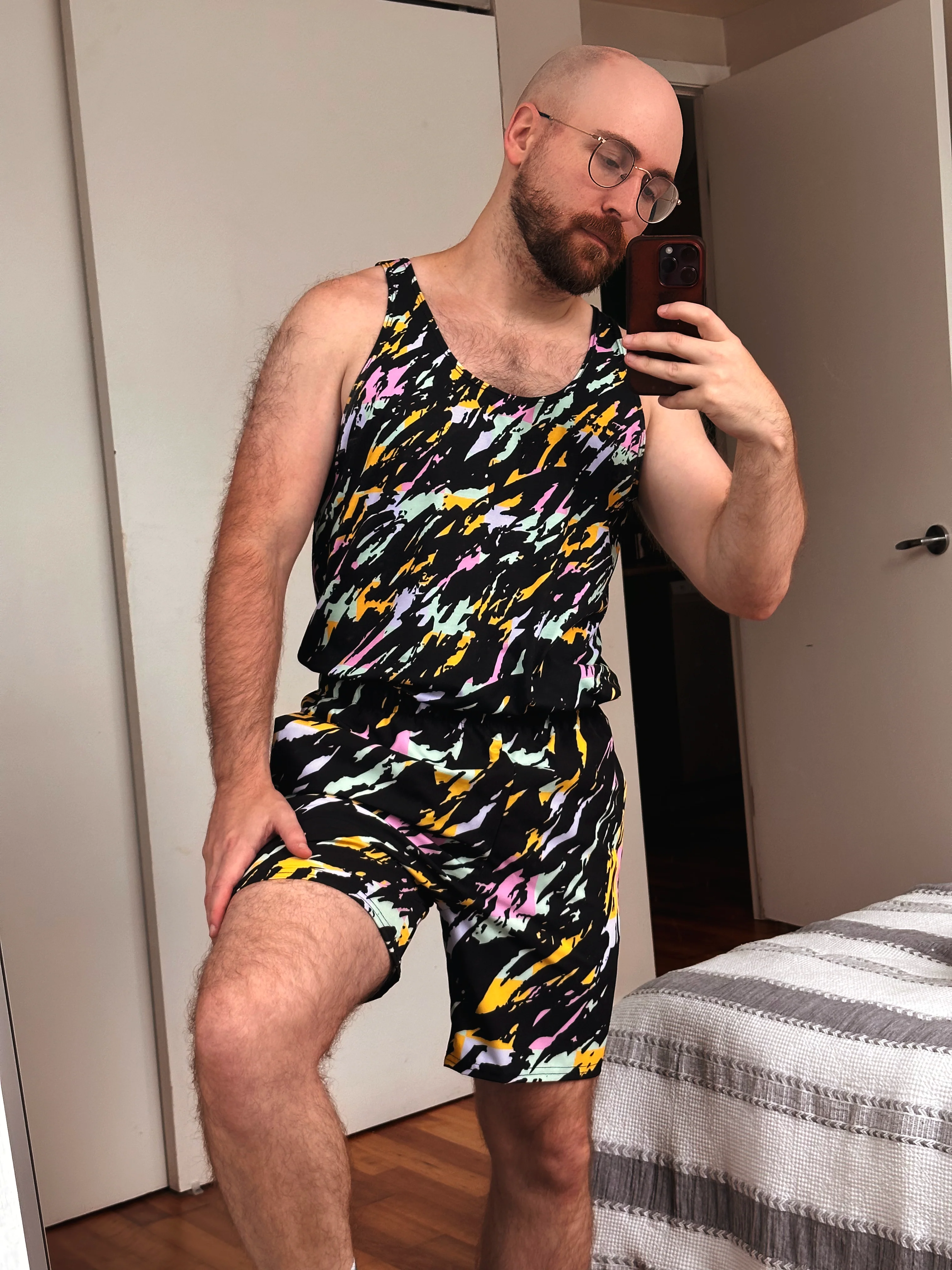 Tacky 80's Gym Tank - Image 5